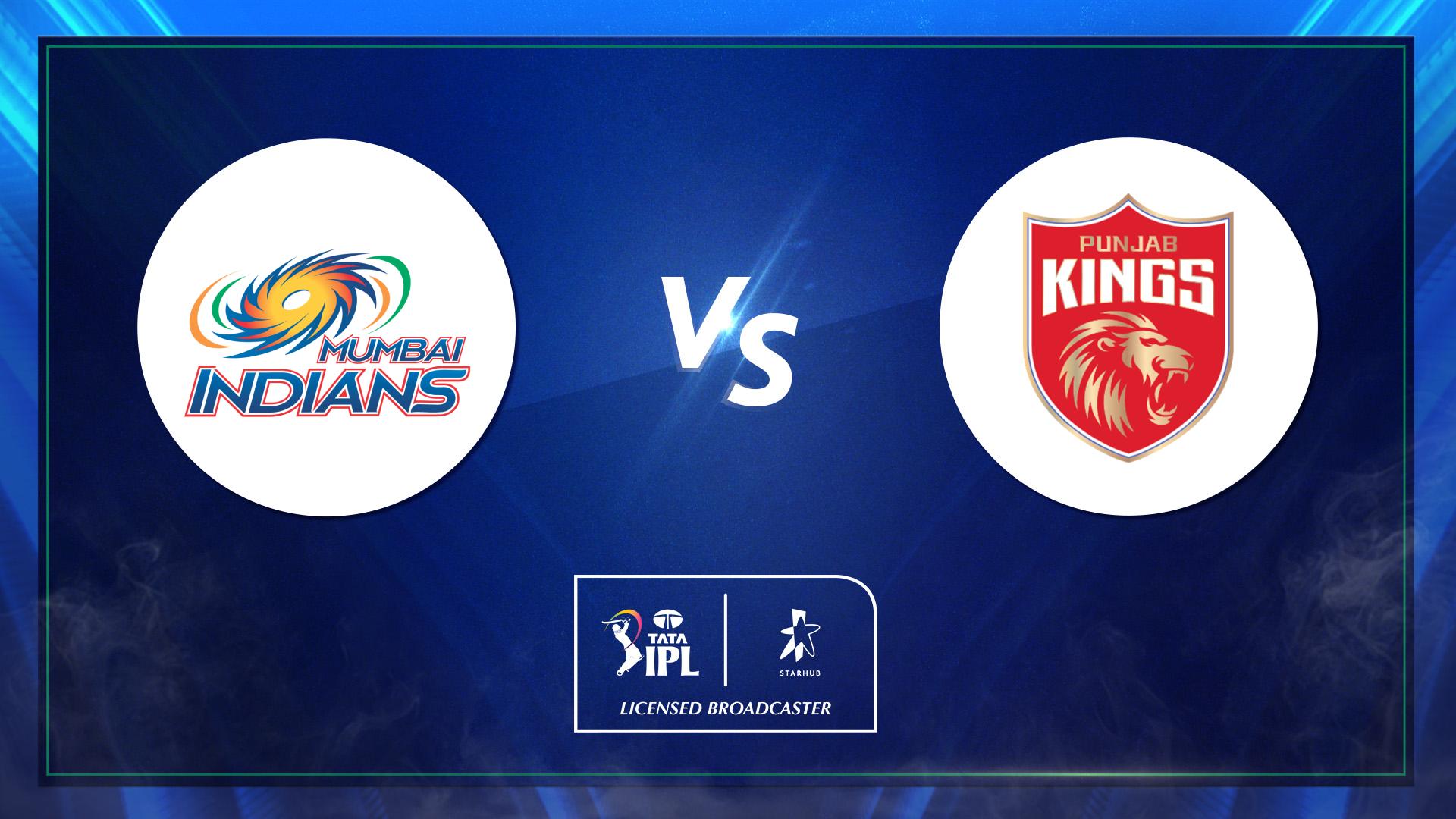 Mumbai Indians Vs. Punjab Kings